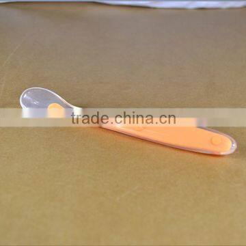 Hot selling high quality baby feeding spoon silicone baby spoon