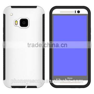 Shenzhen factory direct sale mobile accessories 2 in 1 tpu pc phone case for HTC M9