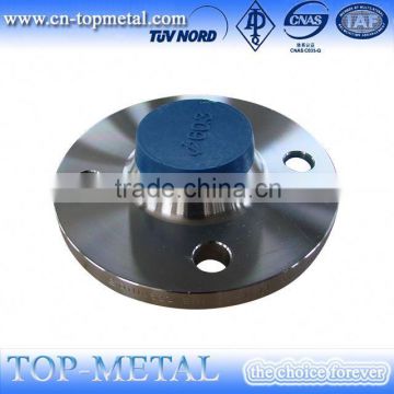 stainless steel raised face long weld neck pipe flange