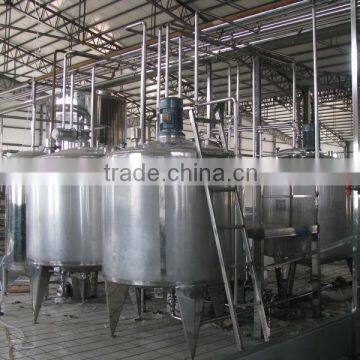 Fully Automatic Complete Flavored Yoghurt Processing Machinery With Pouch Package