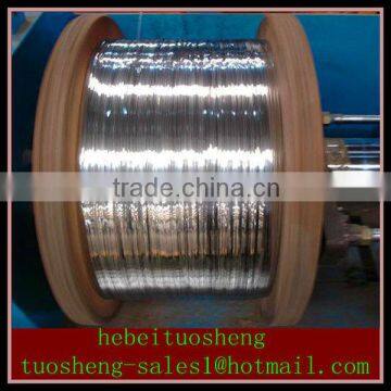 Factory supplied high tensile electro galvanized flat winding wire coil