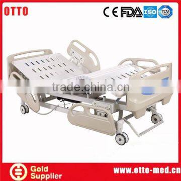 Five-function hospital electric icu bed