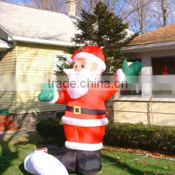 wholesale inflatable santa claus christmas decoration,giant inflatable santa claus