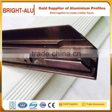 New design aluminum casting alloy 6061 and decoration exhibition display application aluminum profile