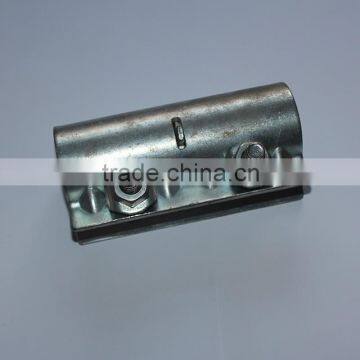 Scaffolding pressed sleeve clamp for construction