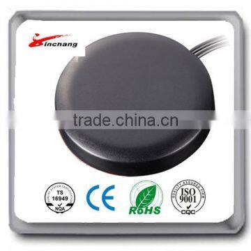 (Manufactory) high quliaty 1575.42 MHz Car Gps round active Antenna