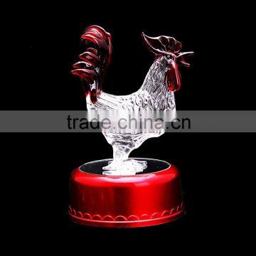 Wholesale Chinese Zodiac Handicrafts Crystal Rooster Craft Gift Figurine Furniture photo-3