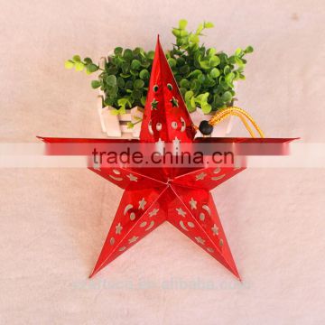 Chinese factory sell paper star lantern wholesale for decor