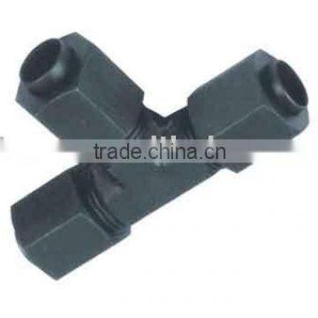 stainless steel and carbon stee tee pipe fittings