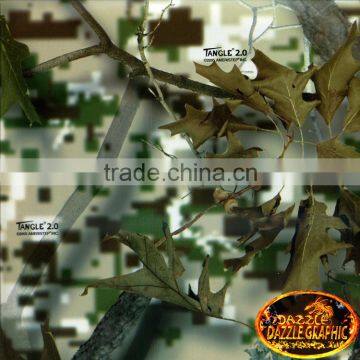 Hottest Dazzle Green Color Camouflage No.DGM-12990 Water Transfer Printing Film Hydrographic Film