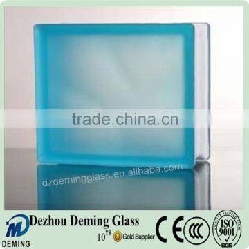 colored glass brick hollow Acid glass block with CE,ISO certification