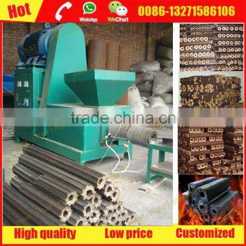 2016 hot-sale sugarcane bagasse charcoal briquette making machine with low price