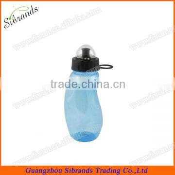 new style plastic water bottle with logo printing