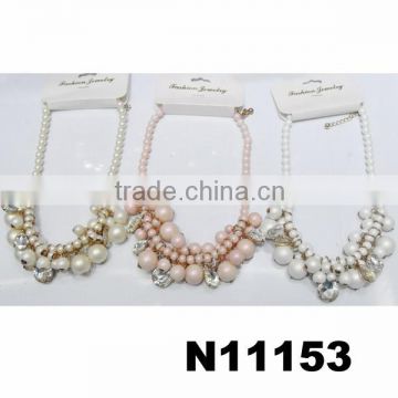 women best design elegant pearl necklace costume pearl jewelry