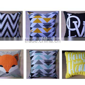 Latest Design Hand Embroidery Cushion, Sofa Replacement Cushion Cover Made in China