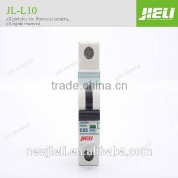 C25 10kA mini din miniature circuit breaker mcb price
