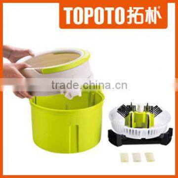 360 Easy Spin Microfiber Flat Mop Bucket Foot Pedal photo-5