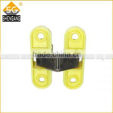 90*25*26.5mm Gold 180 degree Nylon Body Concealed Hinge for Door