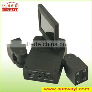 2.0" TFT LCD IR Night Vision New dual camera car dvr