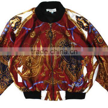 custom sublimated bomber jacket wholesale american baseball jackets