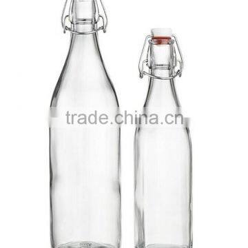 1000ml glass soda bottle/ glass juice bottle/ glass beverage bottle