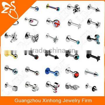 Stainless steel tongue ring sex toy hot sell body jewelry