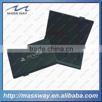 Aluminum Black Laser Engraved Custom Two Layer ID Name Card Holder photo-5