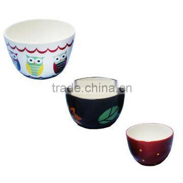 Popular novelty ceramic breakfast bowl