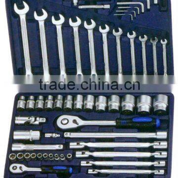 77 PCS 1/4" DR. & 1/2" DR. TOOL KIT (GS-4201K)