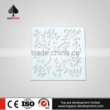 Long lasting 300x300mm metal decoration materials elevated corridor