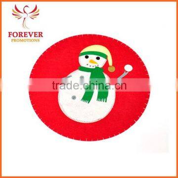 Chinese Supplier Cheap Felt Xmas Decoration Coaster