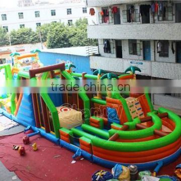 new giant commercial adult jungle inflatable obstacle course challenge                        
                                                                                Supplier's Choice