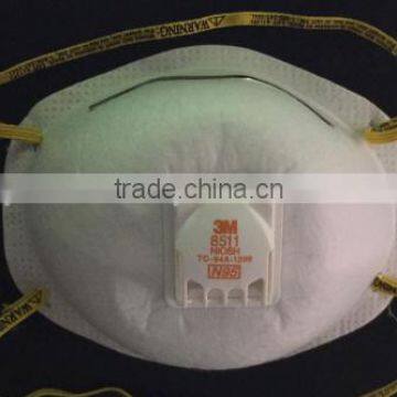 3m 8511 n95 respirator mask , safety dust mask,3M Particulate Respirator 8511