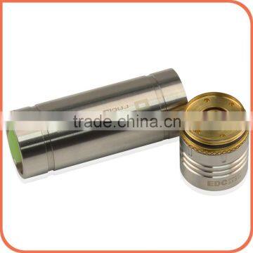 LuckySun China Led Slim Torch 304 Stainless Steel 300Lm Mini Q5 in Led Flashlights for Outdoor Hiking photo-3