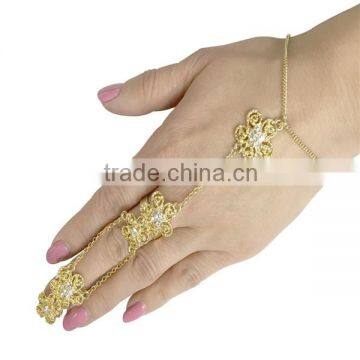 New Hot Retro Style Full Finger Armor Joint Knuckle Hollow Out Ring photo-6