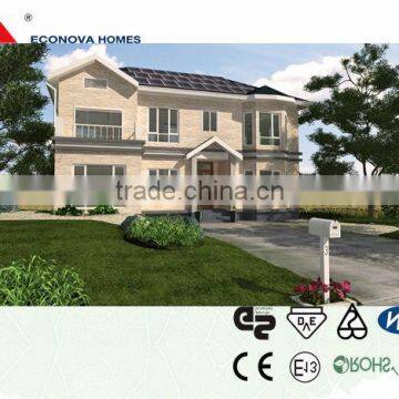 Econova European Standard prefabricated home with good design and sandwich panel