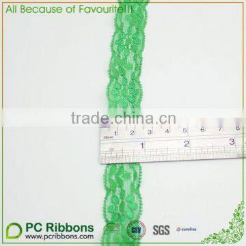 1" Wholesale Green Elstic Lace, Lace Choker DIY photo-3
