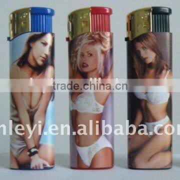Good Quality Refillable or Disposable Transparent Electric Lighter photo-5