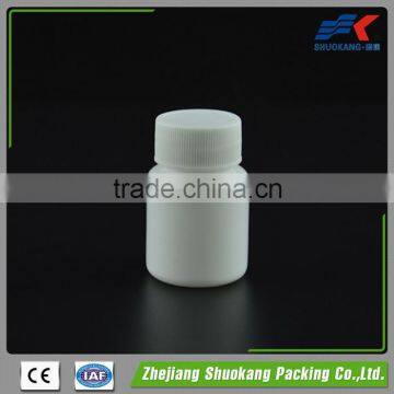 Small Round Plastic Pill HDPE Pharmaceutical Bottle Manufacturer 25ml with Tamper evident Cap