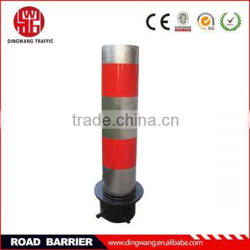 Silvery Stainless steel movable Road Barrier