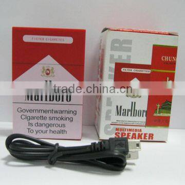 Mini TF Card Cigaret Case Speaker