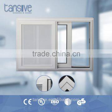 2016 top supplier Tansive construction aluminium interior sliding window with mosquito net