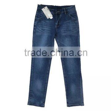 Cheap China Wholesale Clothing for Blue Colored Jeans Men