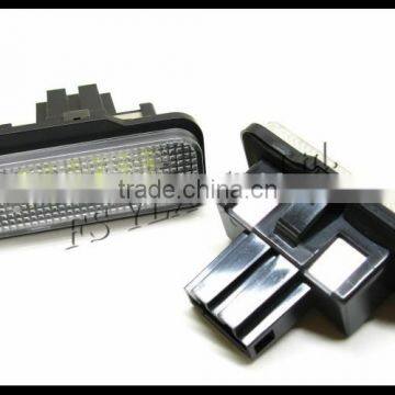 hot sale error free canbus led rear license plate light lamp for benz W203(5D)W219 R171