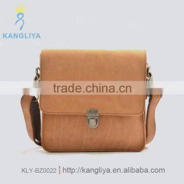 Simple Messagerbag Metal Buckle Satchel for Man Unmixed Colours the All Match Handbag