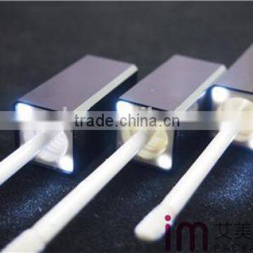 Empty Cosmetic Lip Gloss With Led Light and Mirror