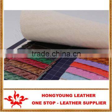 Durable Leaf Grain PVC Leather Synthetic for Cosmetic Bag,baggage,suitcase,wallet photo-6