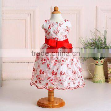 2016 New Made Apliqued Boutique Kids Dress Wedding Dress Long Sleeve photo-5