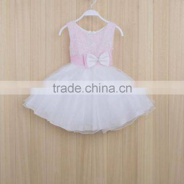 2016 newmodel split joint sweet ball gown kids angel dress