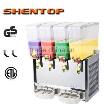 SHENTOP Cold and Hot Slush Machine Juice Blender Juice Dispenser LRSP-9Lx4